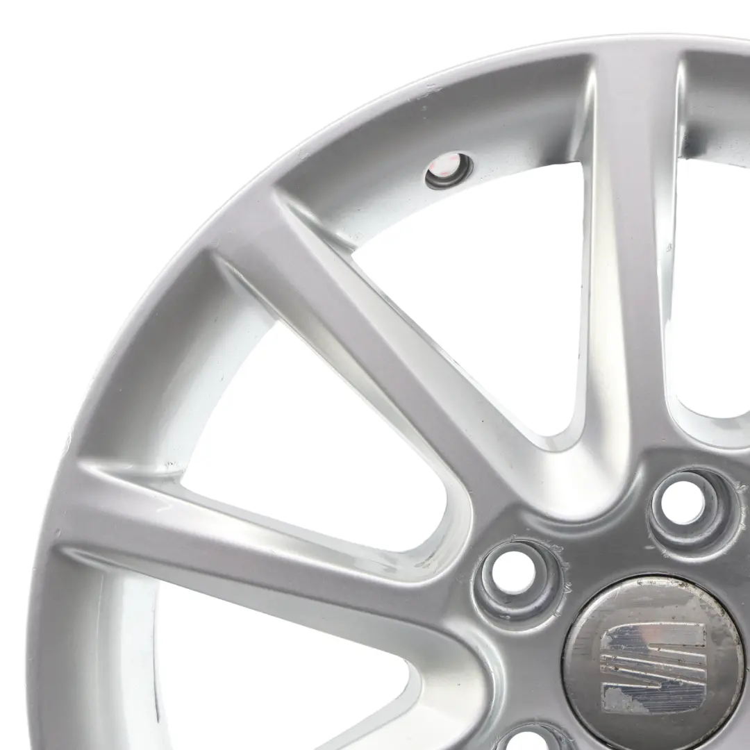 Seat Altea XL Jante Alliage 5 Branches Doubles Argent 16" 6,5J ET:50 - SKU 5P0601025J-1 - Numéro de pièce 5P0601025J