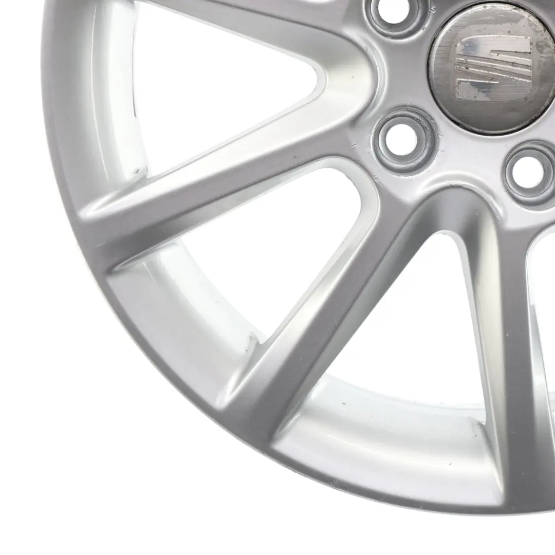 Seat Altea XL Jante Alliage 5 Branches Doubles Argent 16" 6,5J ET:50 - SKU 5P0601025J-1 - Numéro de pièce 5P0601025J