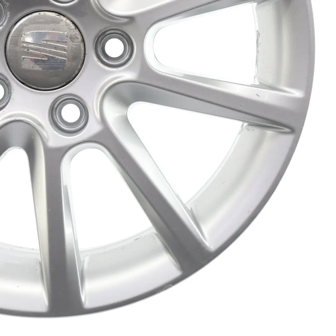 Seat Altea XL Jante Alliage 5 Branches Doubles Argent 16" 6,5J ET:50 - SKU 5P0601025J-1 - Numéro de pièce 5P0601025J