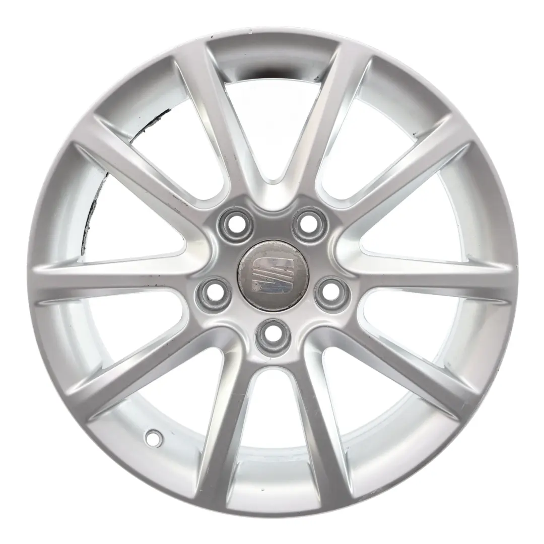 Seat Altea XL Felga Aluminiowa Srebrna 16" 6,5J ET:50 - SKU 5P0601025J-2 - Numer Części 5P0601025J