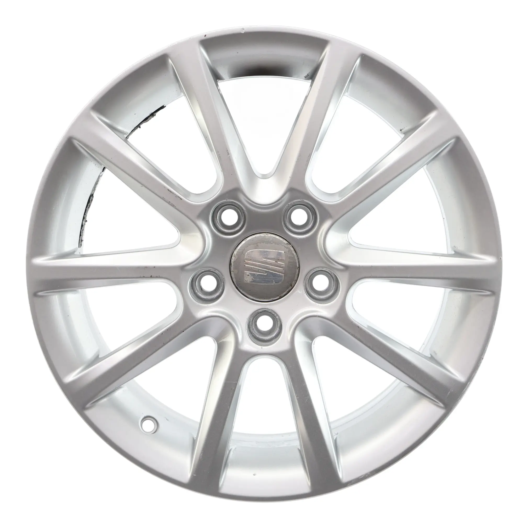 Seat Altea XL Llanta De Aleación 5 Radios Dobles Plata 16" 6,5J ET:50 5P0601025J