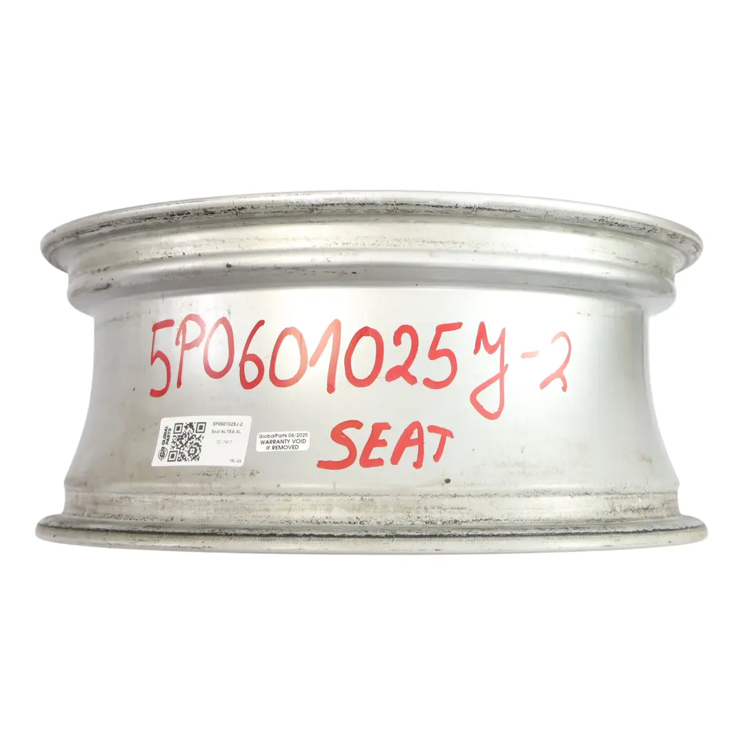 Seat Altea XL Felga Aluminiowa Srebrna 16" 6,5J ET:50 - SKU 5P0601025J-2 - Numer Części 5P0601025J