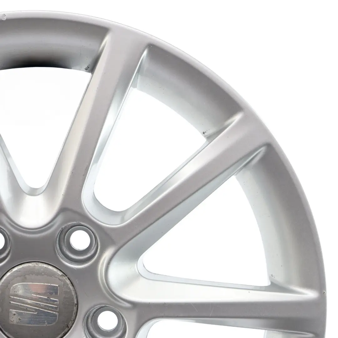 Seat Altea XL Alloy Wheel Rim 5 Double Spoke Silver 16" 6,5J ET:50 - SKU 5P0601025J-2 - Part number 5P0601025J