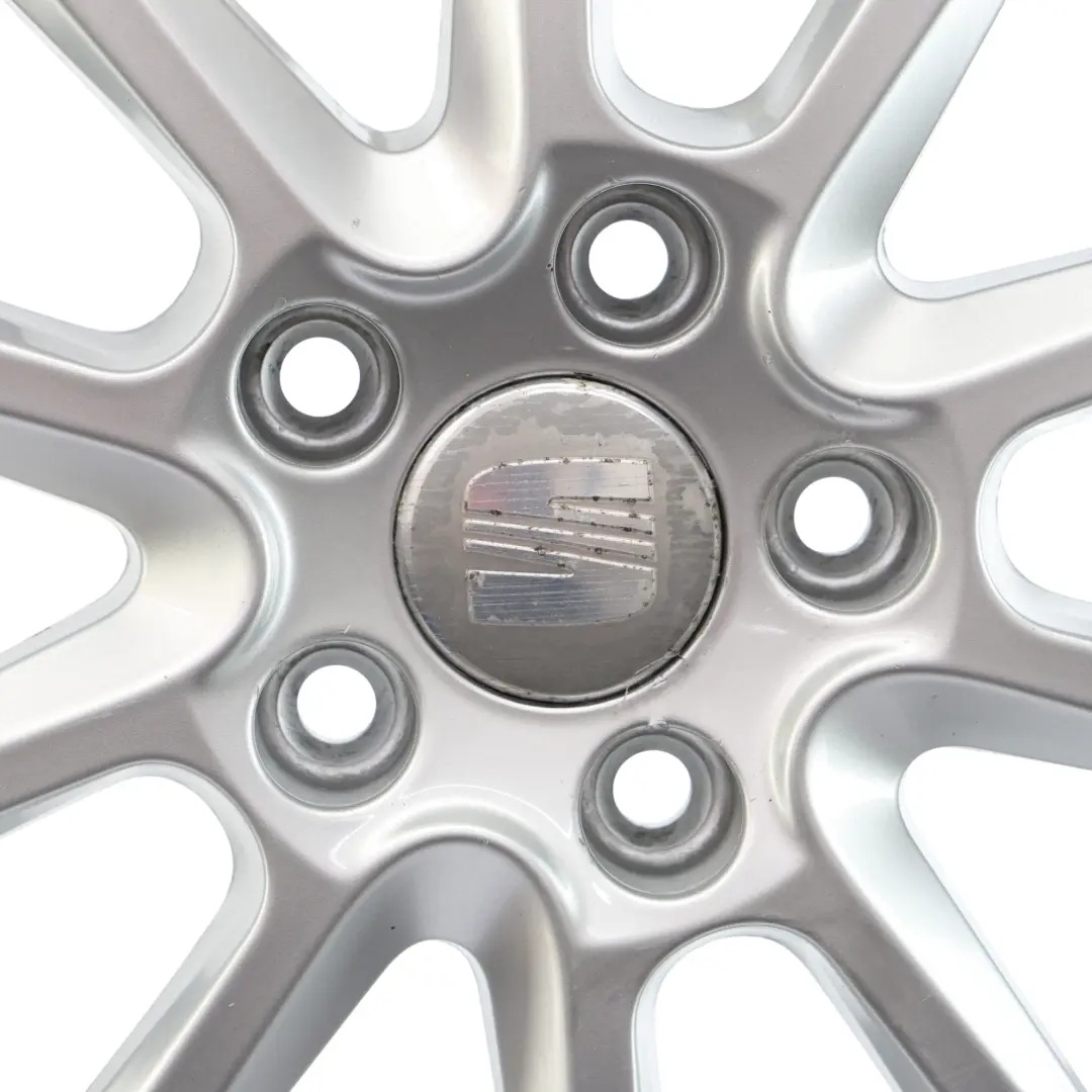 Alloy Wheel Rim 5 Double Spoke Silver 16" 6,5J ET:50 to Seat Altea XL with Part number 5P0601025J Seat Altea XL Alloy Wheel Rim 5 Double Spoke Silver 16" 6,5J ET:50 - SKU 5P0601025J-3 - Part number 5P0601025J