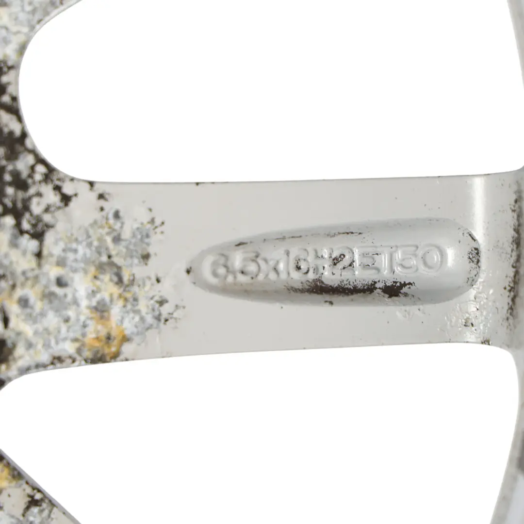 Rim Alloy Silver 16" 6,5J ET:50 5 Double Spoke to Seat Altea XL Wheel with Part number 5P0601025J Seat Altea XL Wheel Rim Alloy Silver 16" 6,5J ET:50 5 Double Spoke - SKU 5P0601025J-4 - Part number 5P0601025J