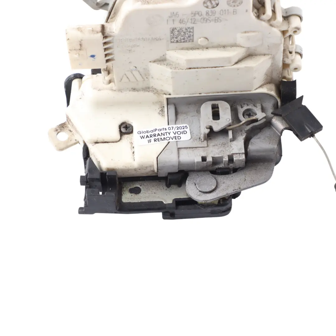 Left N/S Door Lock Latch Mechanism Actuator to Seat Altea XL Rear with Part number 5P0839011B Seat Altea XL Rear Left N/S Door Lock Latch Mechanism Actuator - SKU 5P0839011B - Part number 5P0839011B