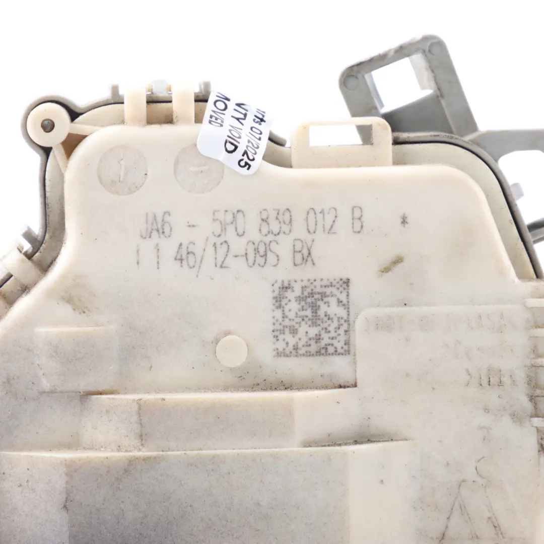 Right O/S Door Lock Latch Mechanism Actuator to Seat Altea XL Rear with Part number 5P0839012B Seat Altea XL Rear Right O/S Door Lock Latch Mechanism Actuator - SKU 5P0839012B - Part number 5P0839012B