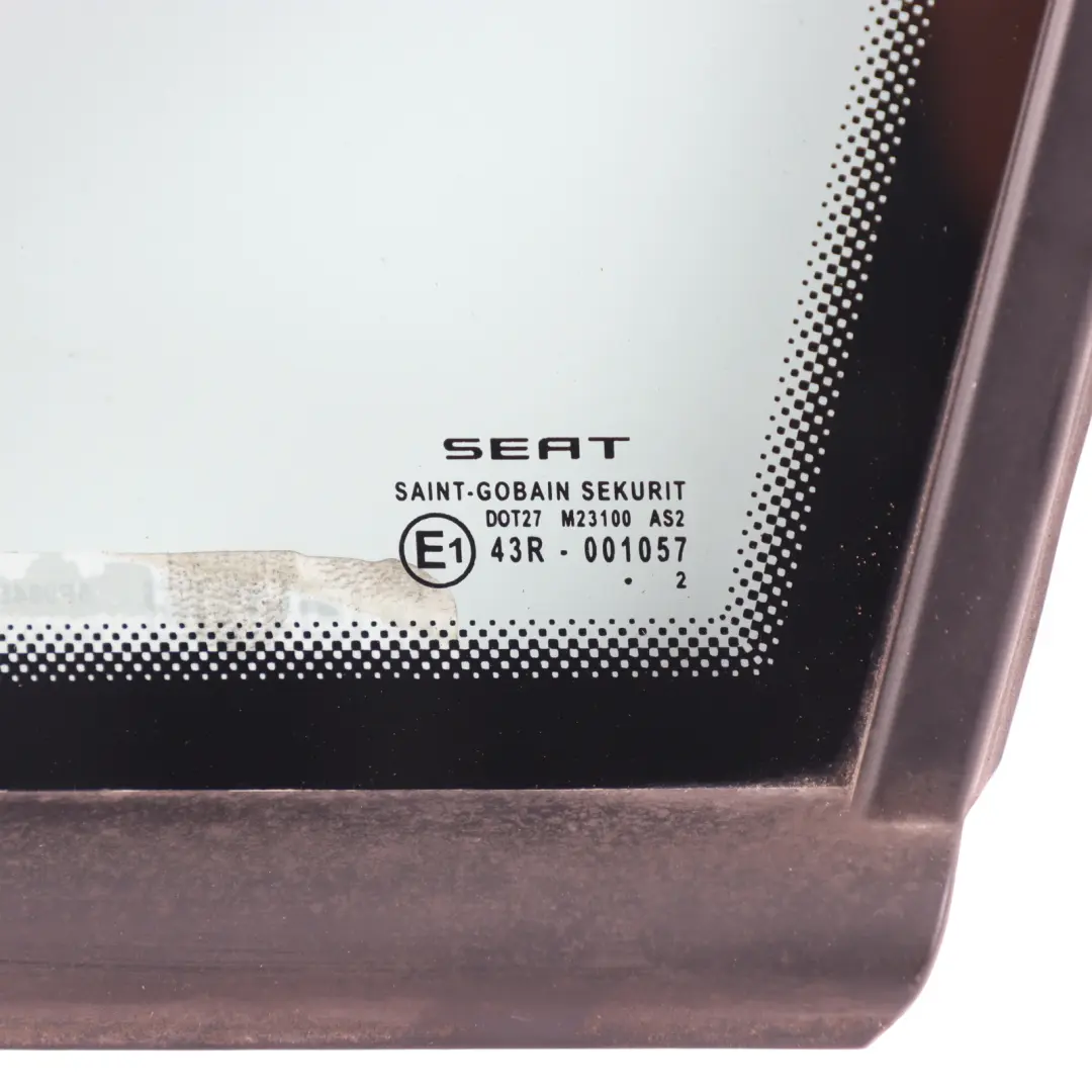 Window Glass Triangle Fixed Quarter Front Left N/S AS2 5P0845412C to Seat Altea XL with Part number 5P0845411C Seat Altea XL Window Glass Triangle Fixed Quarter Front Left N/S AS2 5P0845412C - SKU 5P0845411C - Part number 5P0845411C