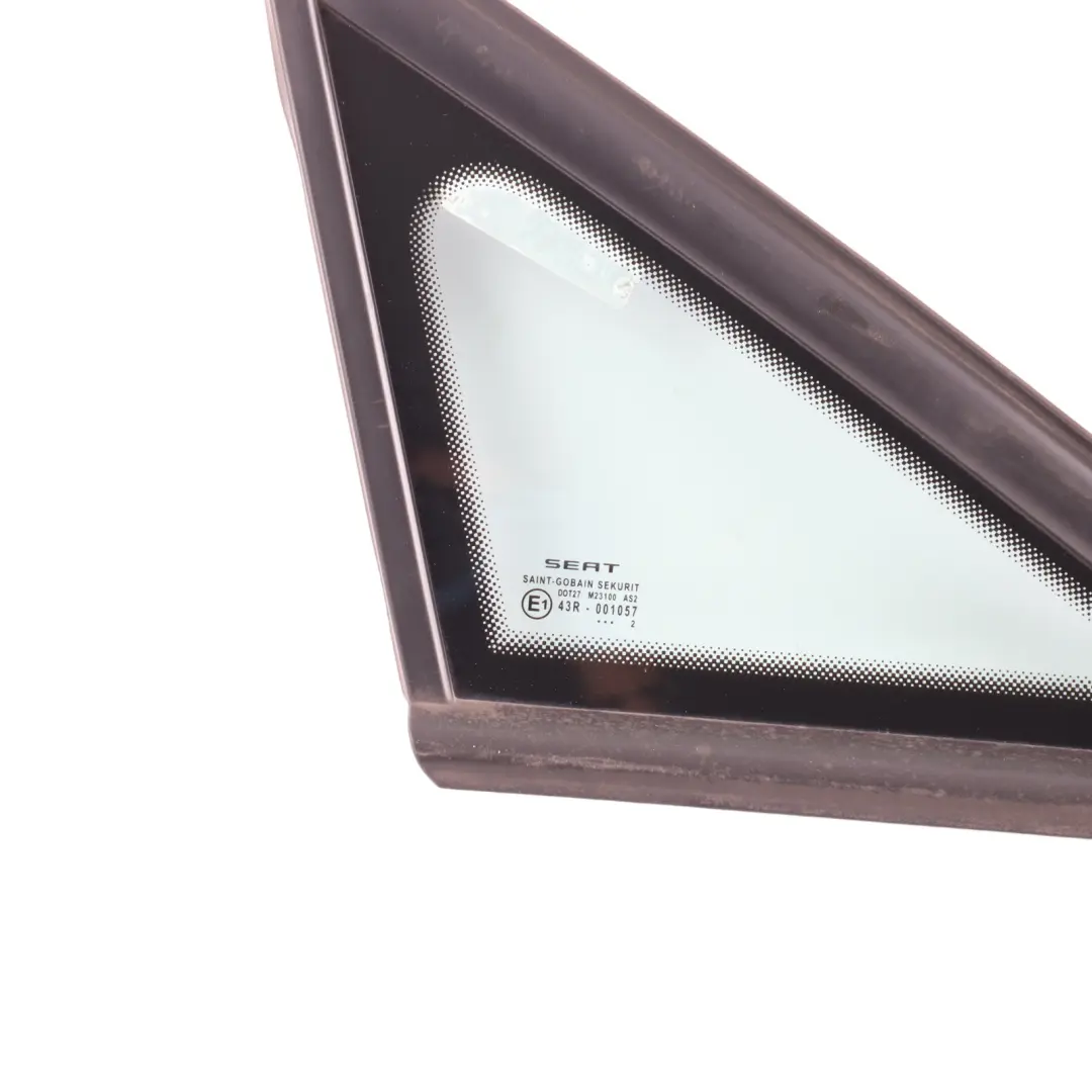 Window Glass Triangle Fixed Quarter Front Right O/S AS2 to Seat Altea XL with Part number 5P0845412C Seat Altea XL Window Glass Triangle Fixed Quarter Front Right O/S AS2 - SKU 5P0845412C - Part number 5P0845412C