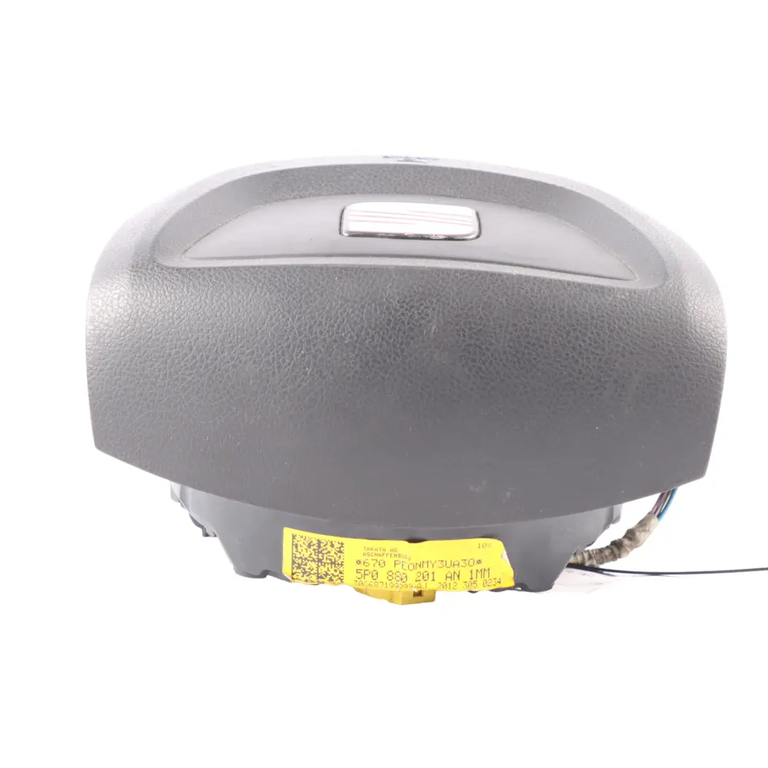 Seat Altea Steering Wheel Air Module Driver's Side Unit Black - SKU 5P0880201AN - Part number 5P0880201AN