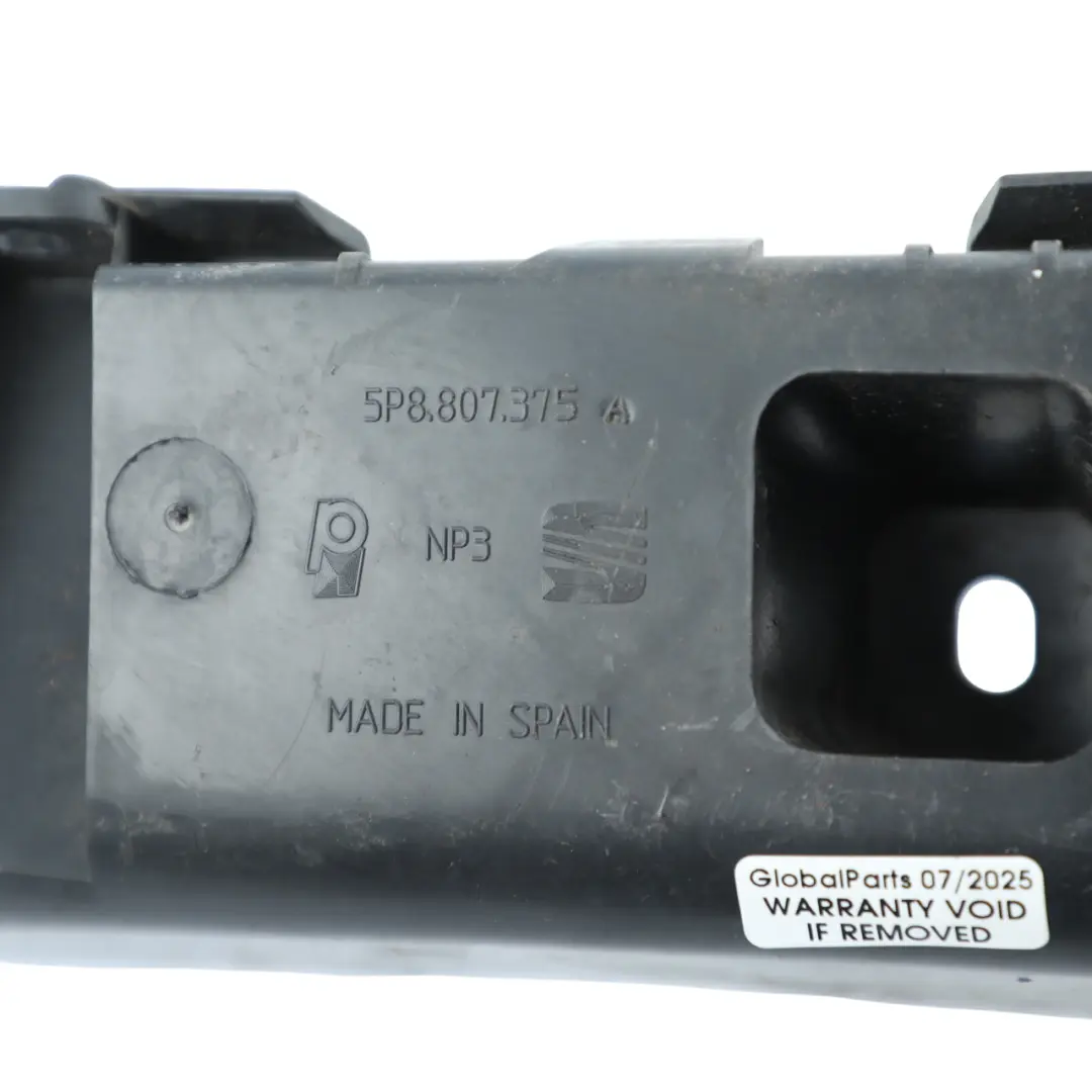 Seat Altea XL Bumper Mount Bracket Holder Support Rear Left N/S - SKU 5P8807375 - Part number 5P8807375