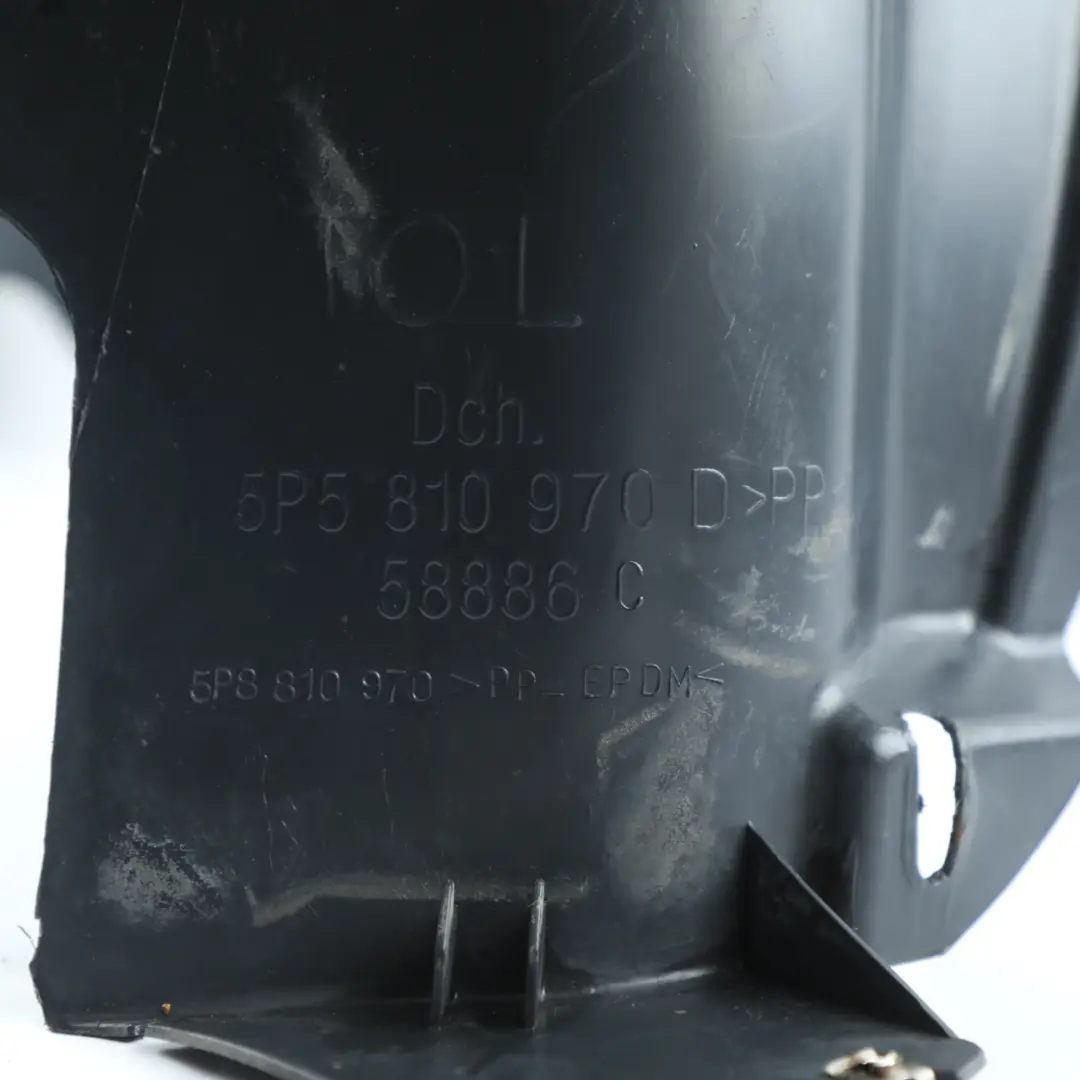 5P Wheel Arch Liner Splash Guard Right O/S to Seat Altea XL with Part number 5P8810970 Seat Altea XL 5P Wheel Arch Liner Splash Guard Right O/S - SKU 5P8810970 - Part number 5P8810970