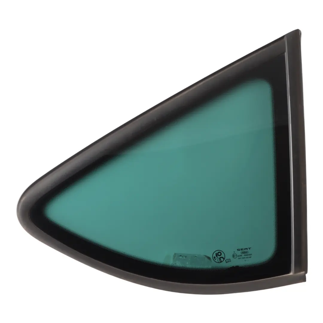 Side Window Fixed Quarter Glass Rear Right O/S AS2 to Seat Altea XL with Part number 5P8845042C Seat Altea XL Side Window Fixed Quarter Glass Rear Right O/S AS2 - SKU 5P8845042C - Part number 5P8845042C