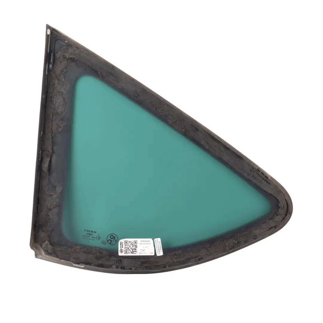 Side Window Fixed Quarter Glass Rear Right O/S AS2 to Seat Altea XL with Part number 5P8845042C Seat Altea XL Side Window Fixed Quarter Glass Rear Right O/S AS2 - SKU 5P8845042C - Part number 5P8845042C