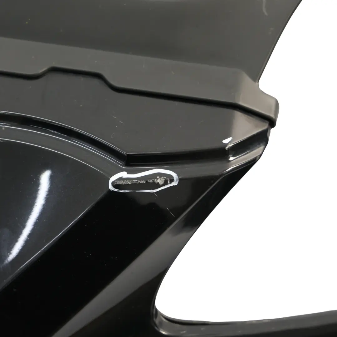 Seat Altea XL Front Bumper Trim Panel Cover Phantom Black - Z9Y - SKU 5P9807217S-PHB - Part number 5P9807217S