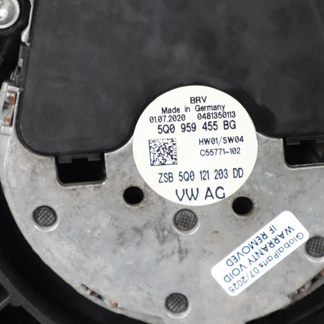  Radiator Fan Shroud Audi A3 8V Q2 GA Engine Cooling Fan Motor 400W - SKU 5Q0121205AL - Part number 5Q0121205AL