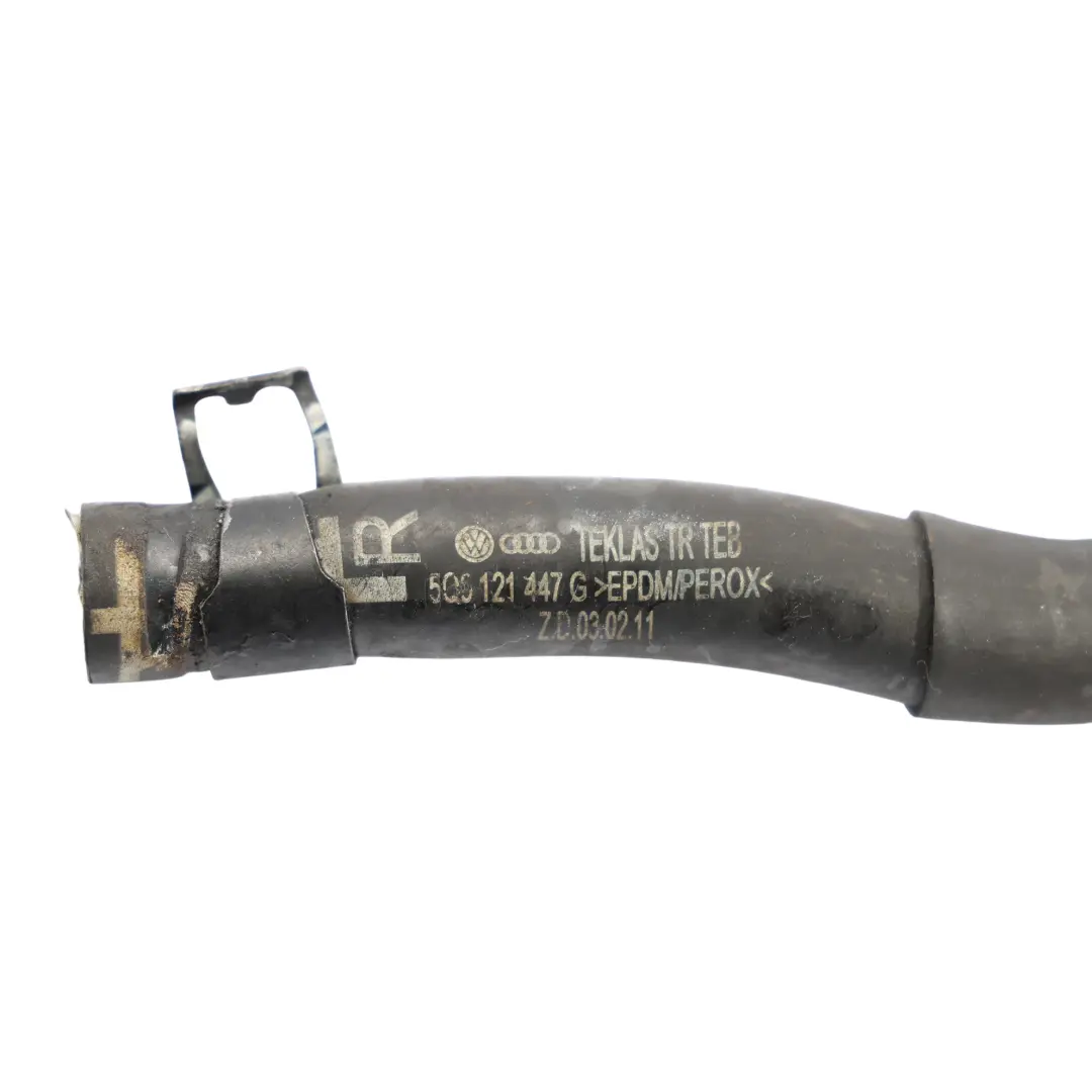 Audi A3 8V VW Golf Mk7 Engine Coolant Pipe Water Hose Line 5Q012144 - SKU 5Q0121447G - Part number 5Q0121447G