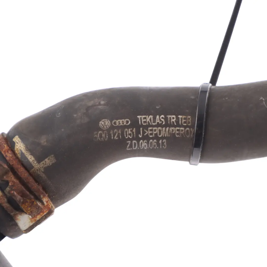 5G Mk7 2.0 TFSI Water Coolant Pipe Hose Line Tube to Volkswagen Golf with Part number 5Q0122051BC Volkswagen Golf 5G Mk7 2.0 TFSI Water Coolant Pipe Hose Line Tube - SKU 5Q0122051BC - Part number 5Q0122051BC