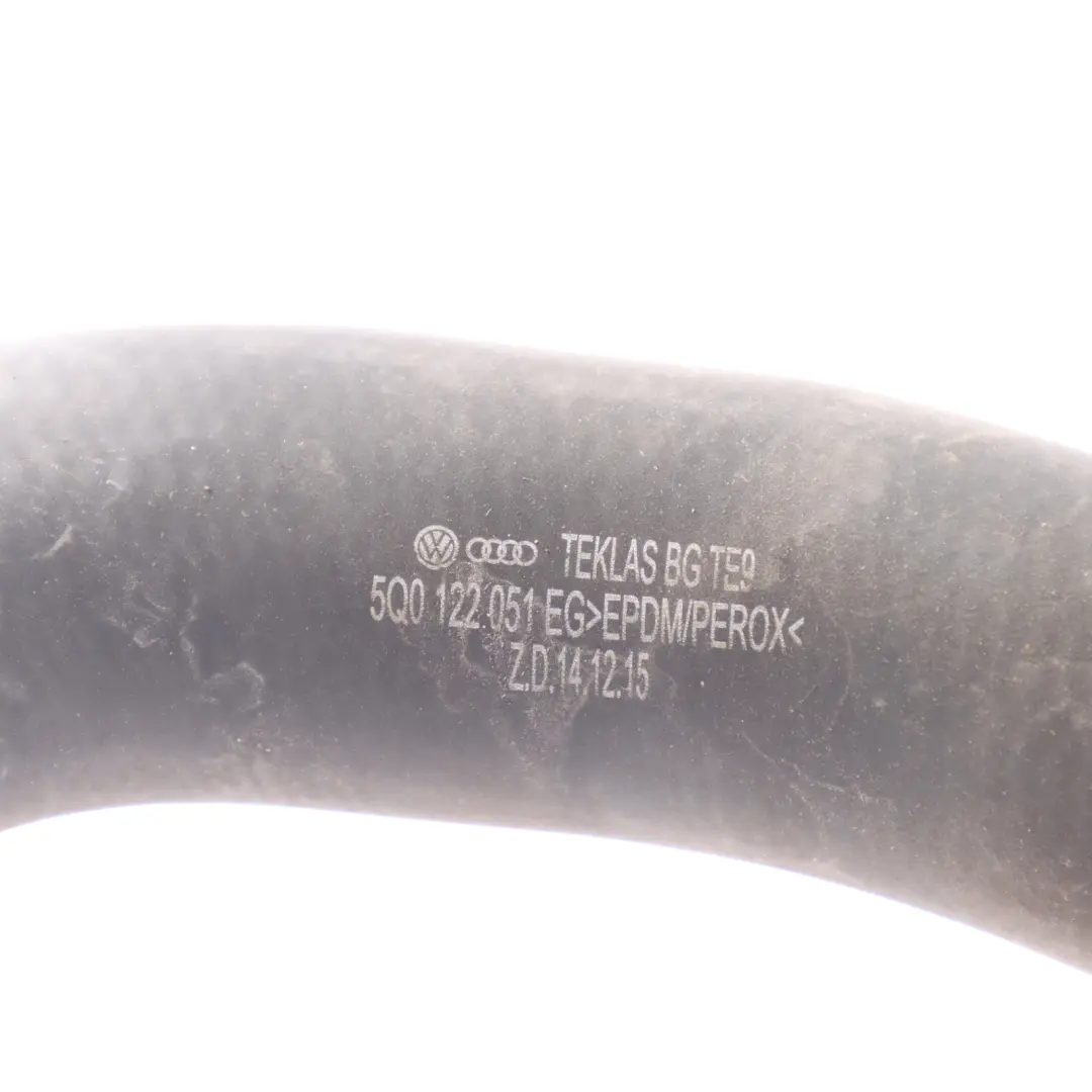 Water Coolant Pipe Radiator Hose Cooling Fluid Line to Audi A3 8V with Part number 5Q0122051EG Audi A3 8V Water Coolant Pipe Radiator Hose Cooling Fluid Line - SKU 5Q0122051EG - Part number 5Q0122051EG