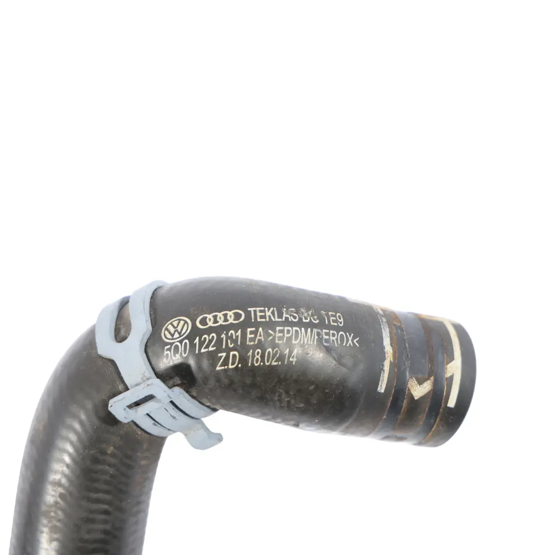 Audi A3 8V Seat Leon 5F 2.0 TFSI Wasser Kühlmittel Schlauchleitung - SKU 5Q0122101EA - Teilenummer 5Q0122101EA