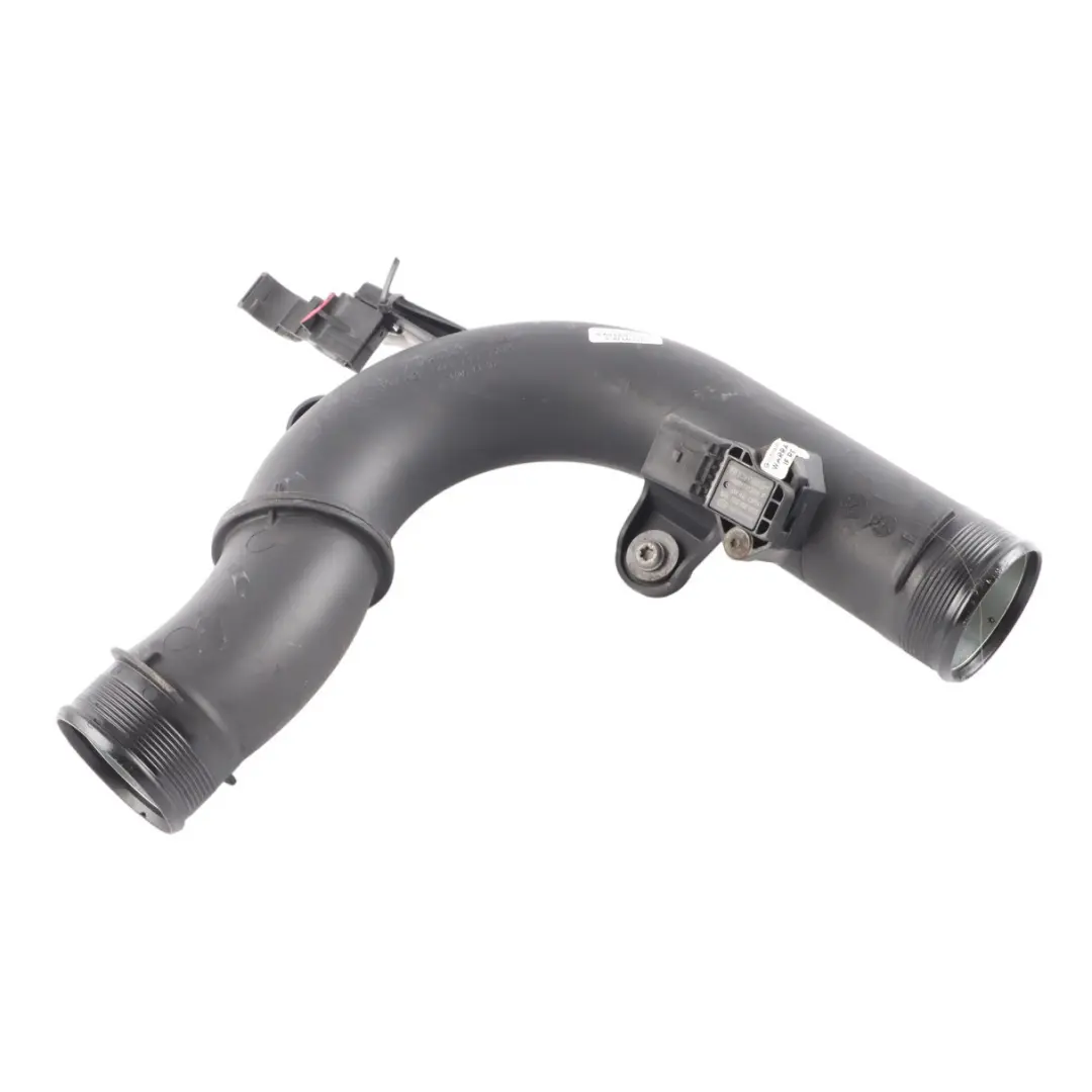 Charge Intake Air Line Pipe Hose Duct 5Q0145770B to VW Golf R Mk7 Intercooler with Part number 5Q0145770A VW Golf R Mk7 Intercooler Charge Intake Air Line Pipe Hose Duct 5Q0145770B - SKU 5Q0145770A-1 - Part number 5Q0145770A