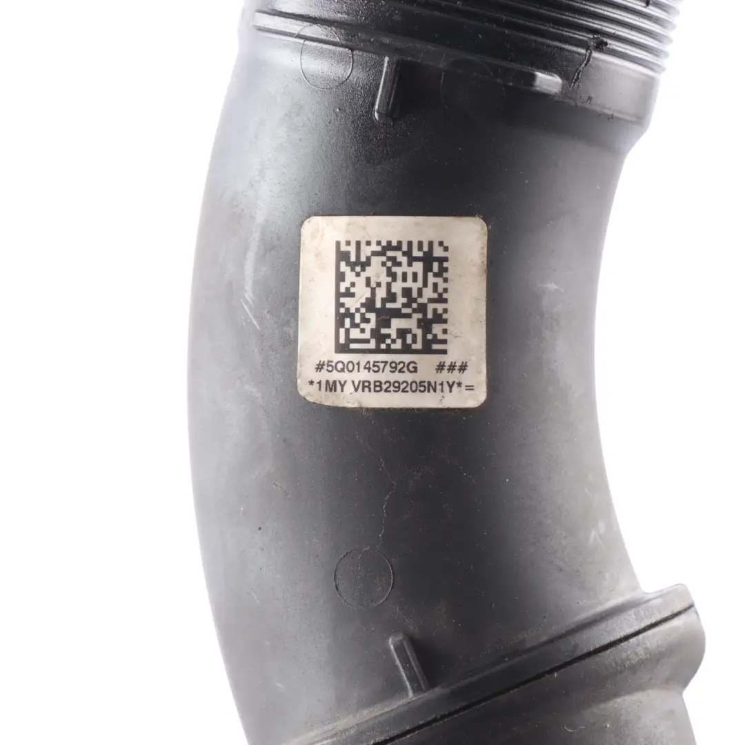 DNUE Intercooler Pipe Hose Line Tube to Audi S3 8V 2.0 TFSI with Part number 5Q0145792G Audi S3 8V 2.0 TFSI DNUE Intercooler Pipe Hose Line Tube - SKU 5Q0145792G - Part number 5Q0145792G