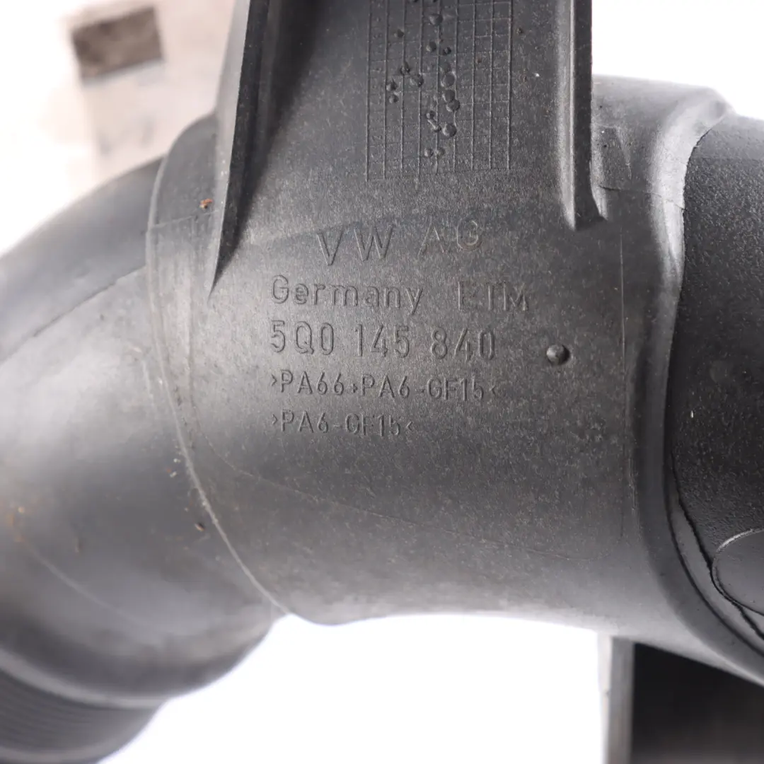 Hose Pipe Tube to Volkswagen VW Golf MK7 Audi A3 8V Turbo Intercooler Air with Part number 5Q0145840 Volkswagen VW Golf MK7 Audi A3 8V Turbo Intercooler Air Hose Pipe Tube - SKU 5Q0145840-1 - Part number 5Q0145840