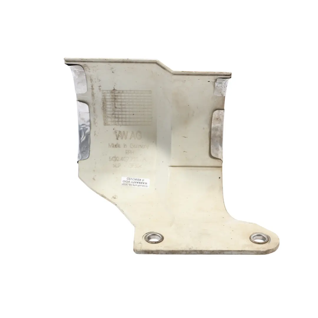 CMBA Benzinmotor Hitze Wärmeschild Platte für Audi A3 8V 1.4 TSI mit Teilenummer 5Q0407721A Audi A3 8V 1.4 TSI CMBA Benzinmotor Hitze Wärmeschild Platte - SKU 5Q0407721A - Teilenummer 5Q0407721A