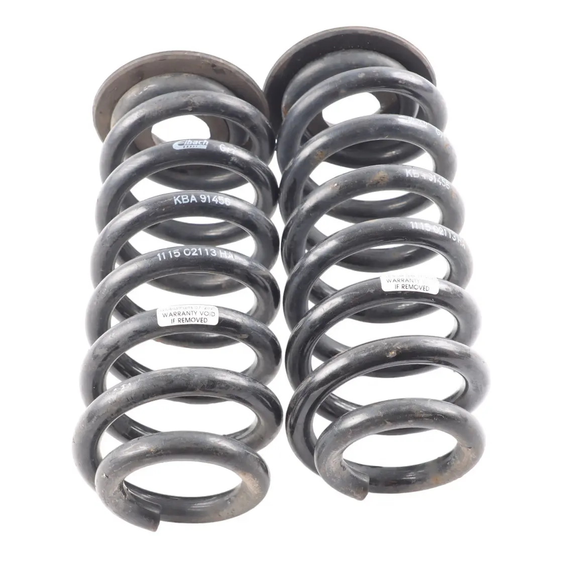 Audi A3 8P Coil Spring Set Rear Suspension Lowering Eibach Prokit KBA91456