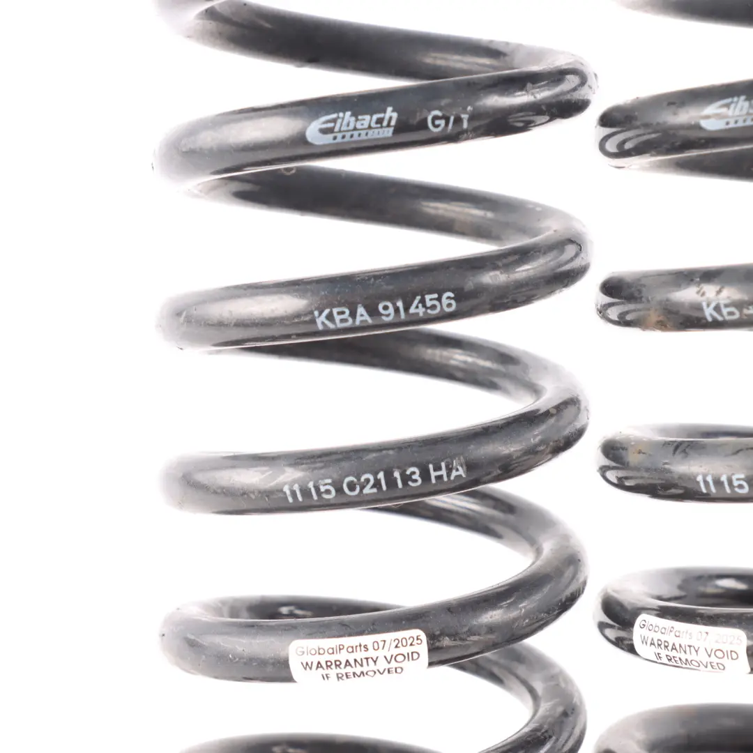 Audi A3 8P Coil Spring Set Rear Suspension Lowering Eibach Prokit - SKU KBA91456 - Part number KBA91456