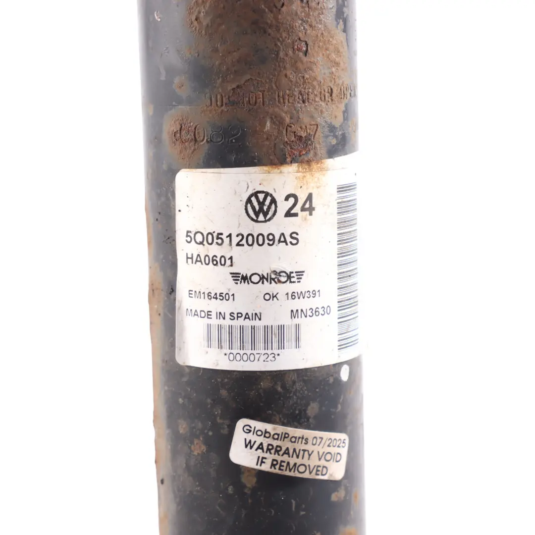 5F Mk3 Amortiguador Strut Trasero Izquierdo Derecho 5Q0513045AK para Seat Leon Cupra con número de pieza 5Q0512009AS Seat Leon Cupra 5F Mk3 Amortiguador Strut Trasero Izquierdo Derecho 5Q0513045AK - SKU 5Q0512009AS - Número de pieza 5Q0512009AS