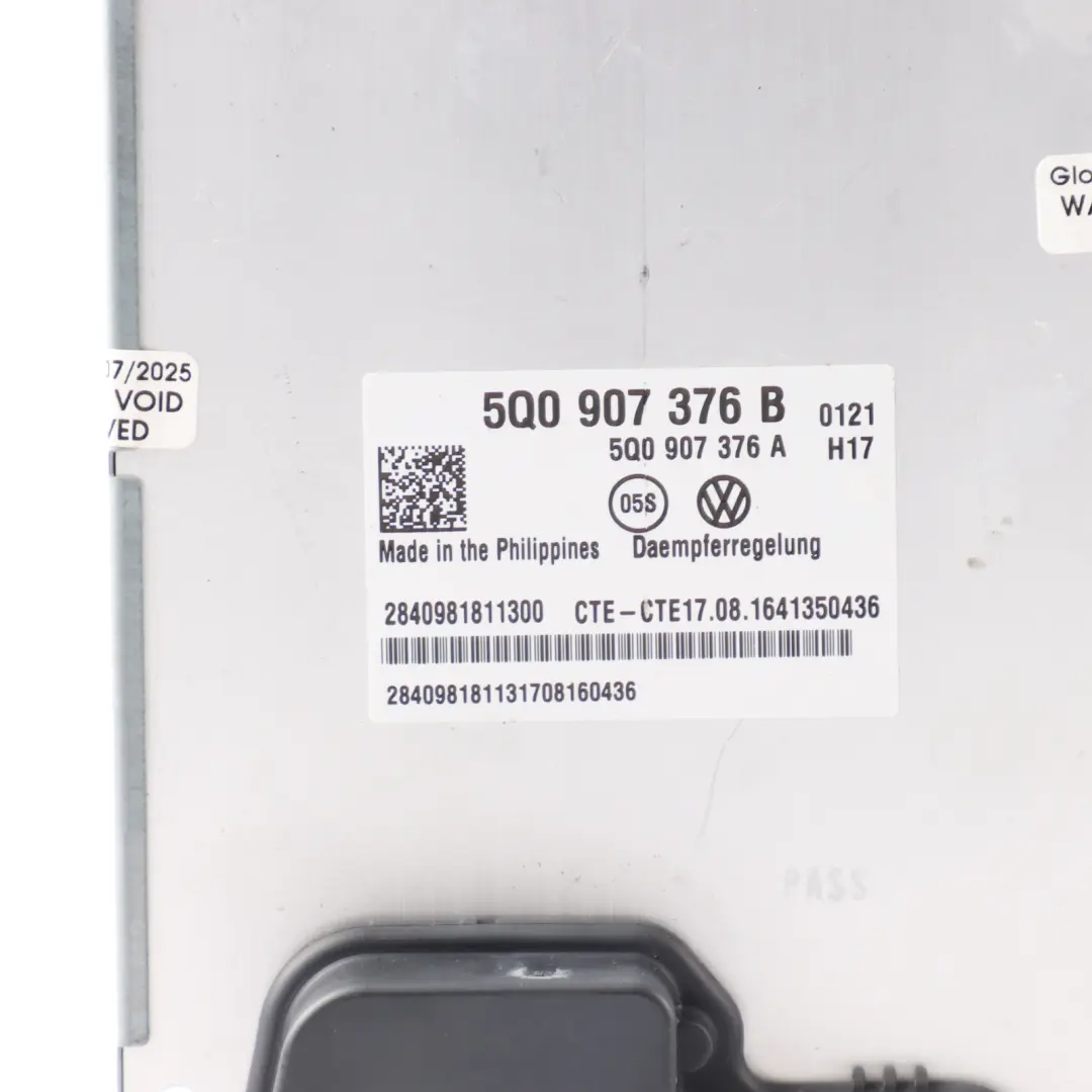 Seat Leon Cupra 5F Suspension Control Unit Module ECU - SKU 5Q0907376B - Part number 5Q0907376B