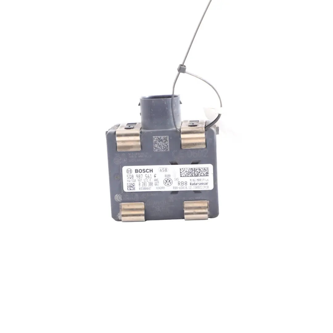 Front Radar Distance Control Unit Module 5Q0907572F to Audi A3 8V VW Golf Mk7 VII with Part number 5Q0907561F Audi A3 8V VW Golf Mk7 VII Front Radar Distance Control Unit Module 5Q0907572F - SKU 5Q0907561F - Part number 5Q0907561F