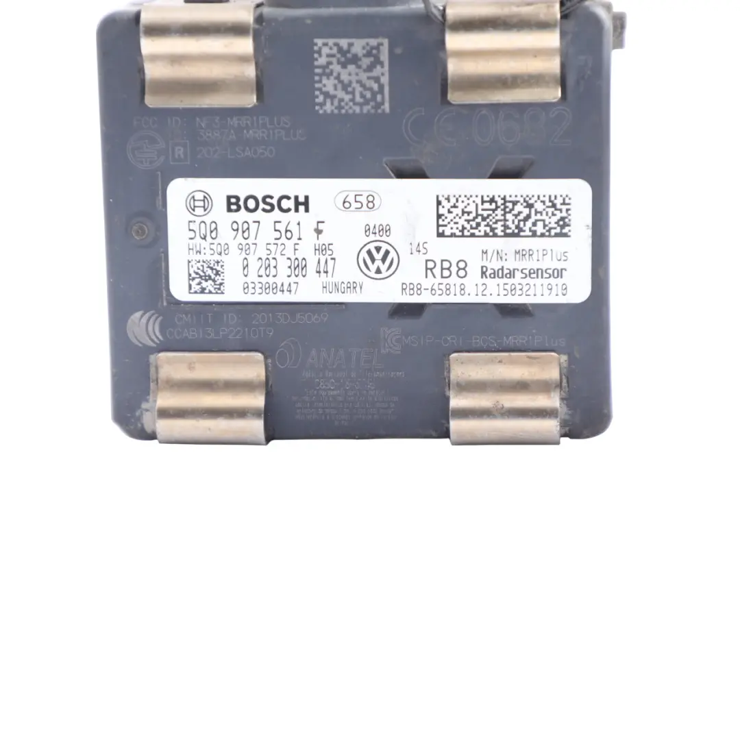 Audi A3 8V VW Golf Mk7 VII Front Radar Distance Control Unit Module 5Q0907572F - SKU 5Q0907561F - Part number 5Q0907561F