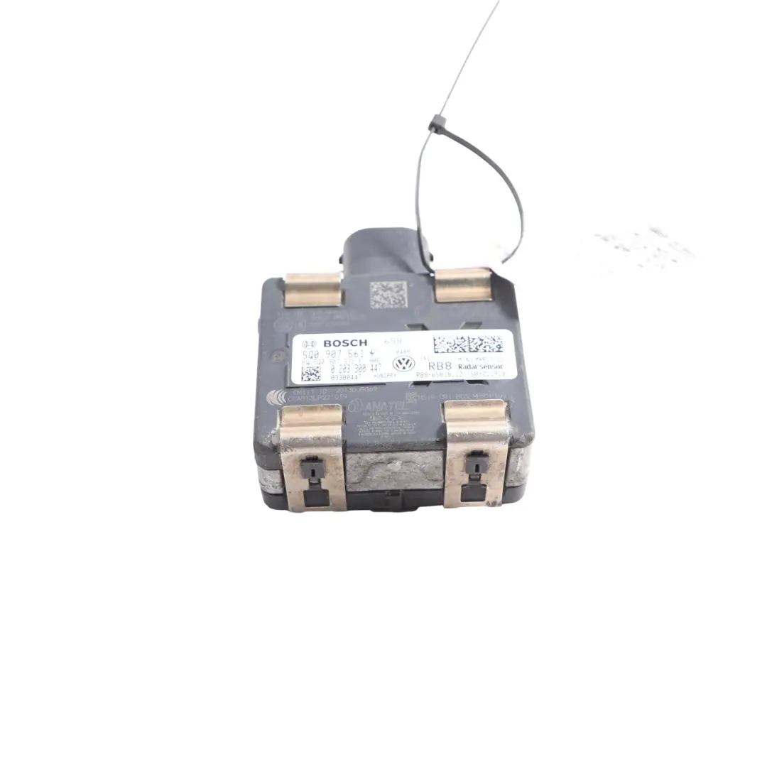 Front Radar Distance Control Unit Module 5Q0907572F to Audi A3 8V VW Golf Mk7 VII with Part number 5Q0907561F Audi A3 8V VW Golf Mk7 VII Front Radar Distance Control Unit Module 5Q0907572F - SKU 5Q0907561F - Part number 5Q0907561F