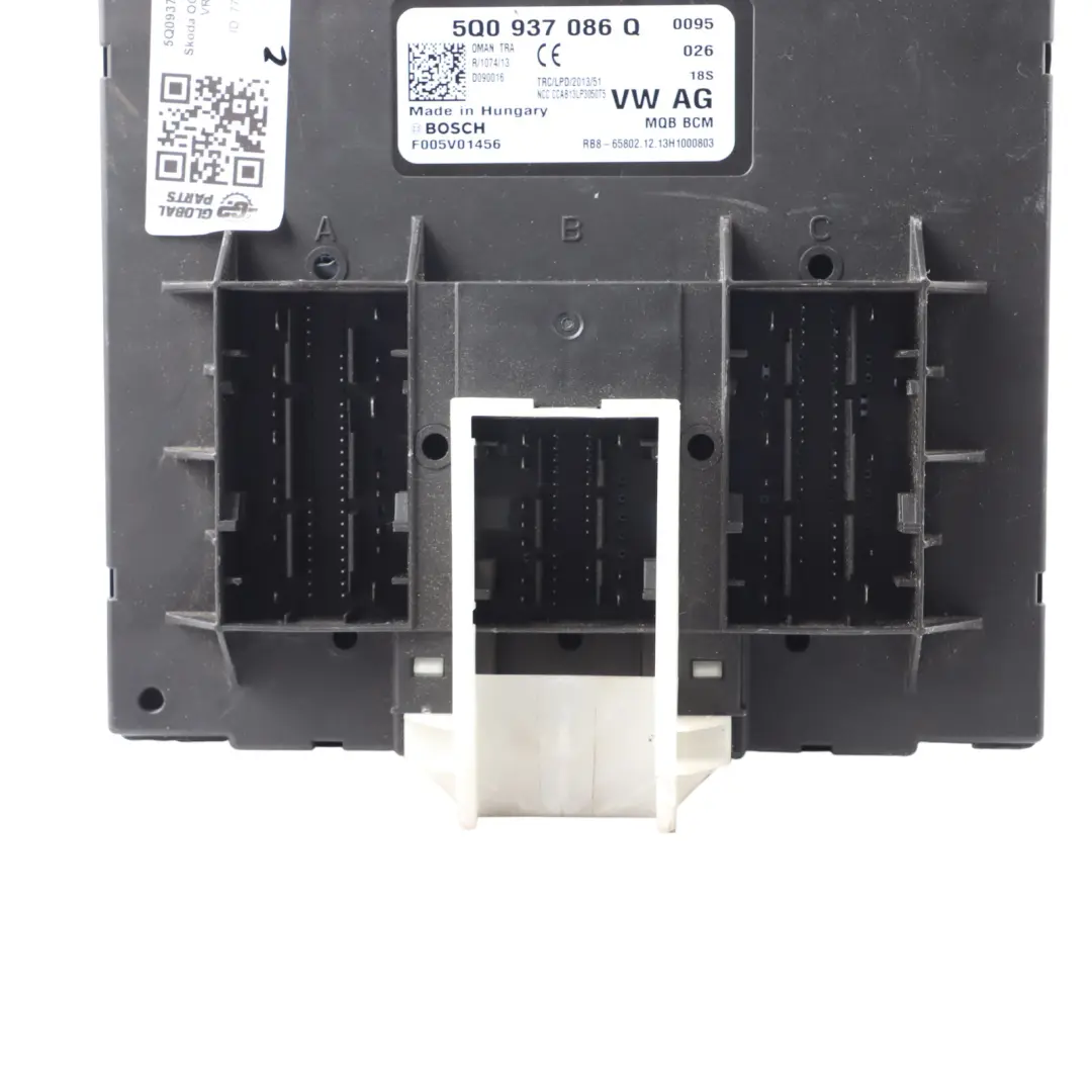 Mk3 III 5E Body Control Comfort Module Unit to Skoda Octavia with Part number 5Q0937086Q Skoda Octavia Mk3 III 5E Body Control Comfort Module Unit - SKU 5Q0937086Q - Part number 5Q0937086Q