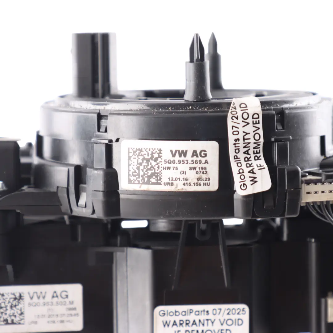 Steering Column Switch Wiper Indicator Stalk to VW Volkswagen Golf Mk7 with Part number 5Q0953521P VW Volkswagen Golf Mk7 Steering Column Switch Wiper Indicator Stalk - SKU 5Q0953521P - Part number 5Q0953521P