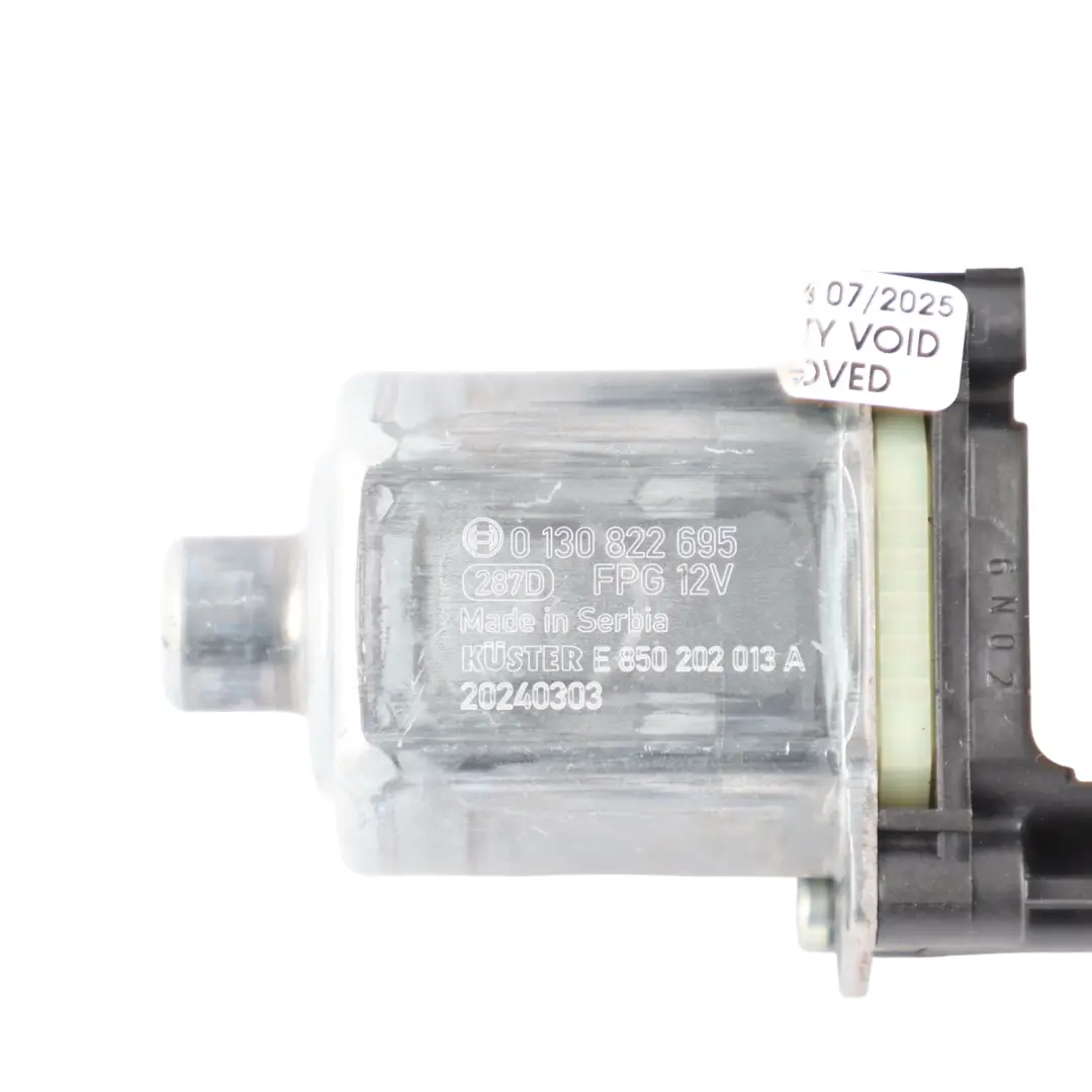Seat Ibiza Mk5 Rear Door Window Lifter Regulator Motor Right O/S - SKU 5Q0959407D - Part number 5Q0959407D