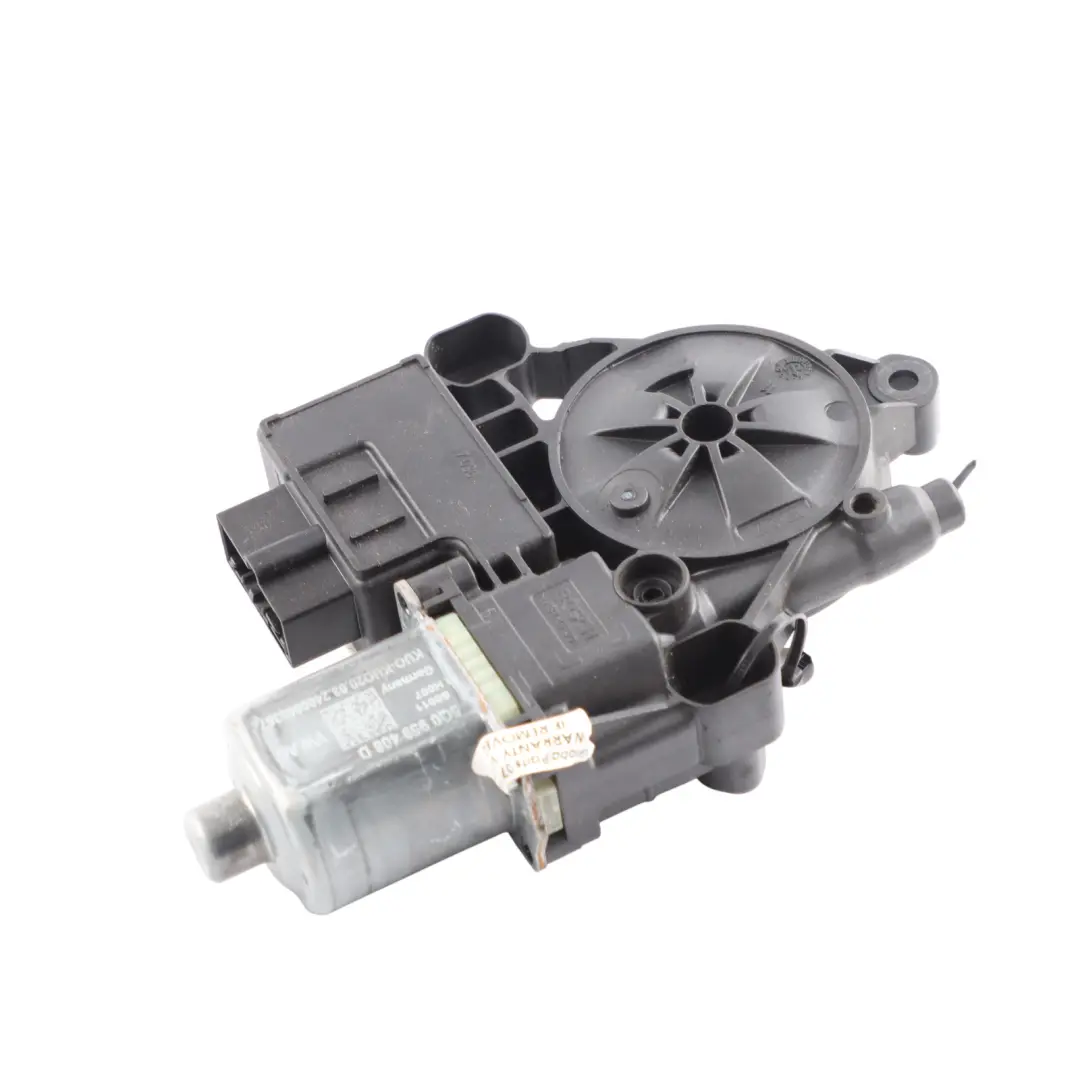 Seat Ibiza Mk5 Rear Door Window Lifter Regulator Motor RIght O/S - SKU 5Q0959408D - Part number 5Q0959408D