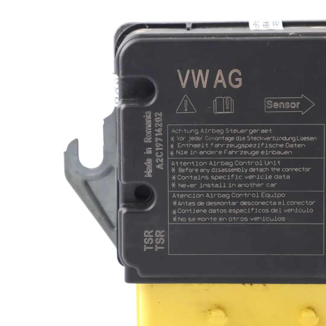 Audi A3 S3 8V Air Module Control Unit ECU Impact Sensor - SKU 5Q0959655BN - Part number 5Q0959655BN