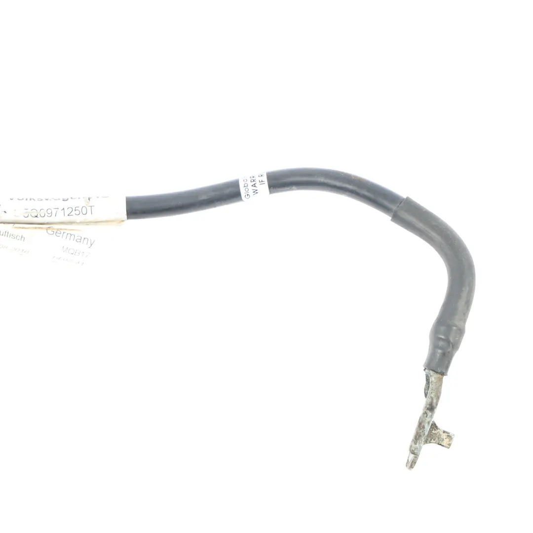 Volkswagen Golf Mk7 Seat Leon 5F Cable De Batería Negativo A Tierra - SKU 5Q0971250T - Número de pieza 5Q0971250T