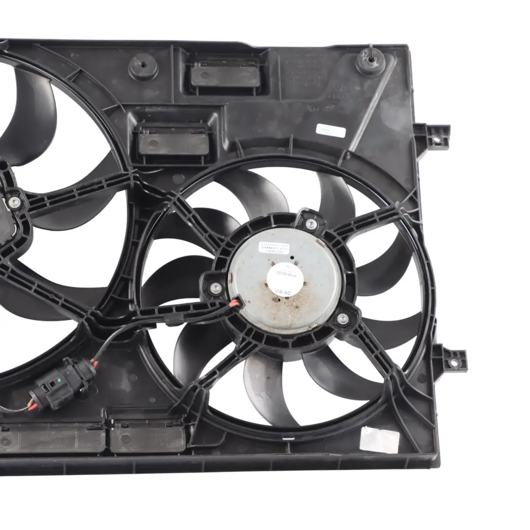Audi S3 8V 2.0 TFSI Radiator Fan Engine Cooling Motor Shroud Cowling - SKU 5WA121205B - Part number 5WA121205B