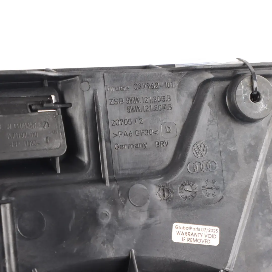 Radiator Fan Engine Cooling Motor Shroud Cowling to Audi S3 8V 2.0 TFSI with Part number 5WA121205B Audi S3 8V 2.0 TFSI Radiator Fan Engine Cooling Motor Shroud Cowling - SKU 5WA121205B - Part number 5WA121205B