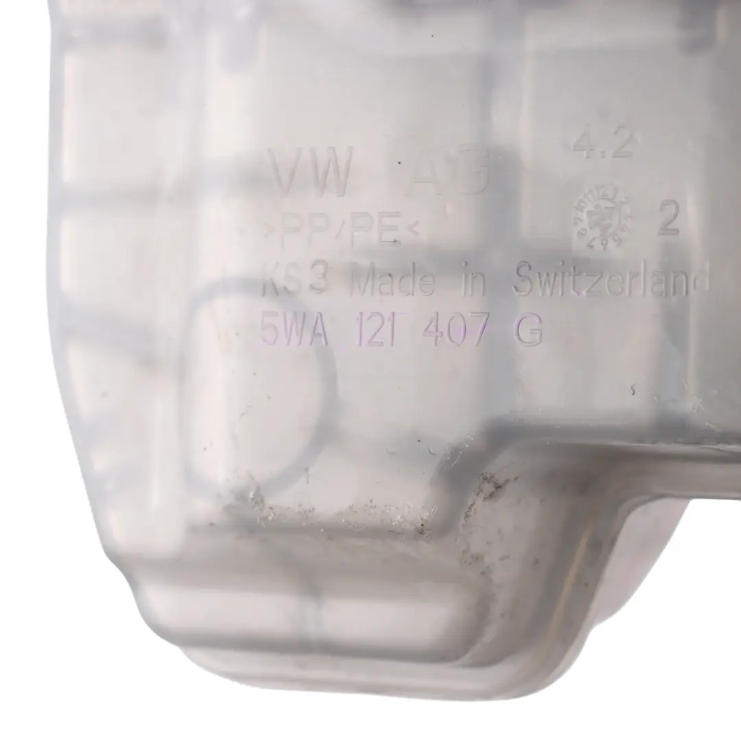 Zbiornik Wyrównawczy Płynu Chłodzącego do Seat Exeo o numerze 5WA121407G Seat Exeo Zbiornik Wyrównawczy Płynu Chłodzącego - SKU 5WA121407G - Numer Części 5WA121407G