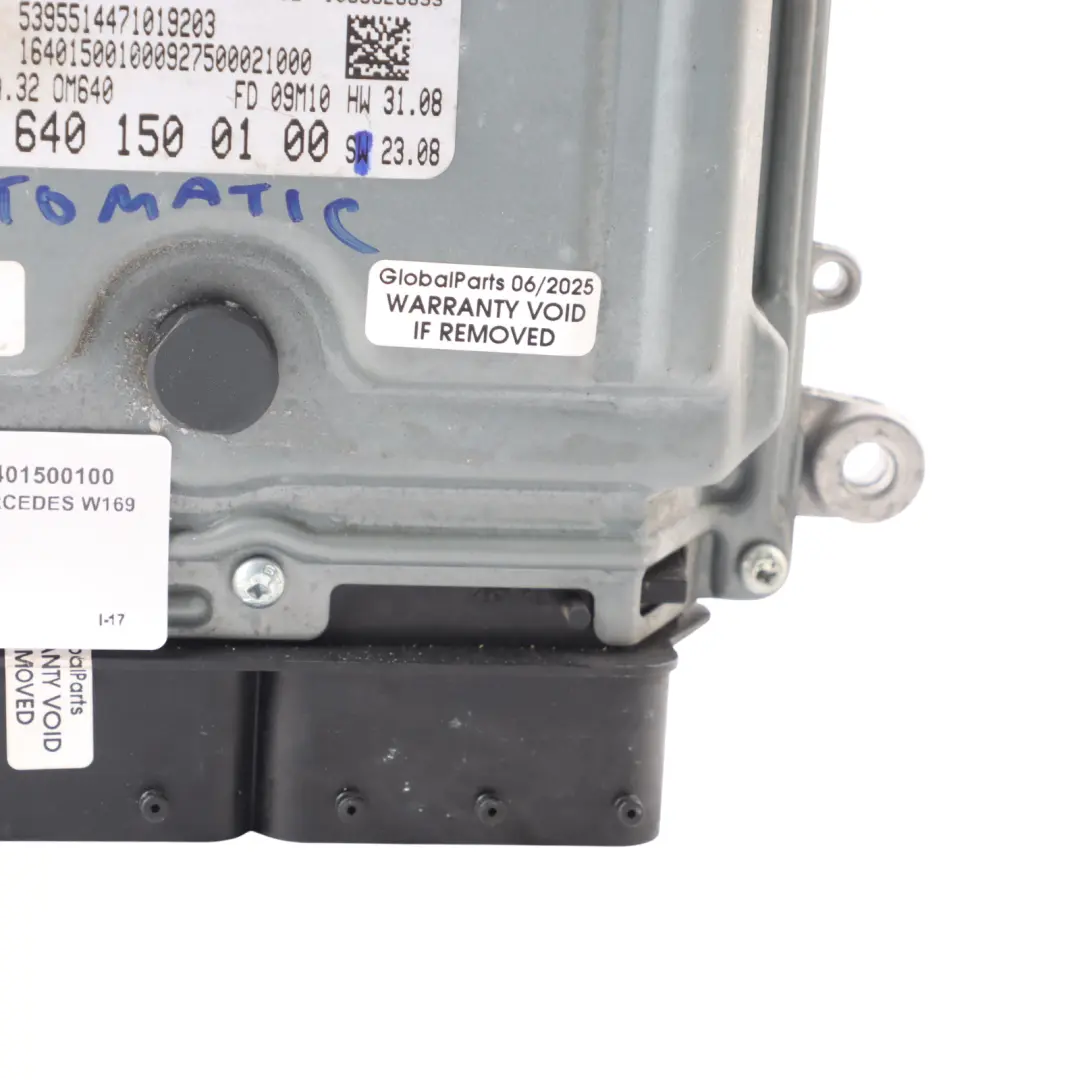 A160 CDI OM640.942 82HP Motorsteuergerät Automatik für Mercedes W169 mit Teilenummer A6401500100 Mercedes W169 A160 CDI OM640.942 82HP Motorsteuergerät Automatik - SKU A6401500100 - Teilenummer A6401500100