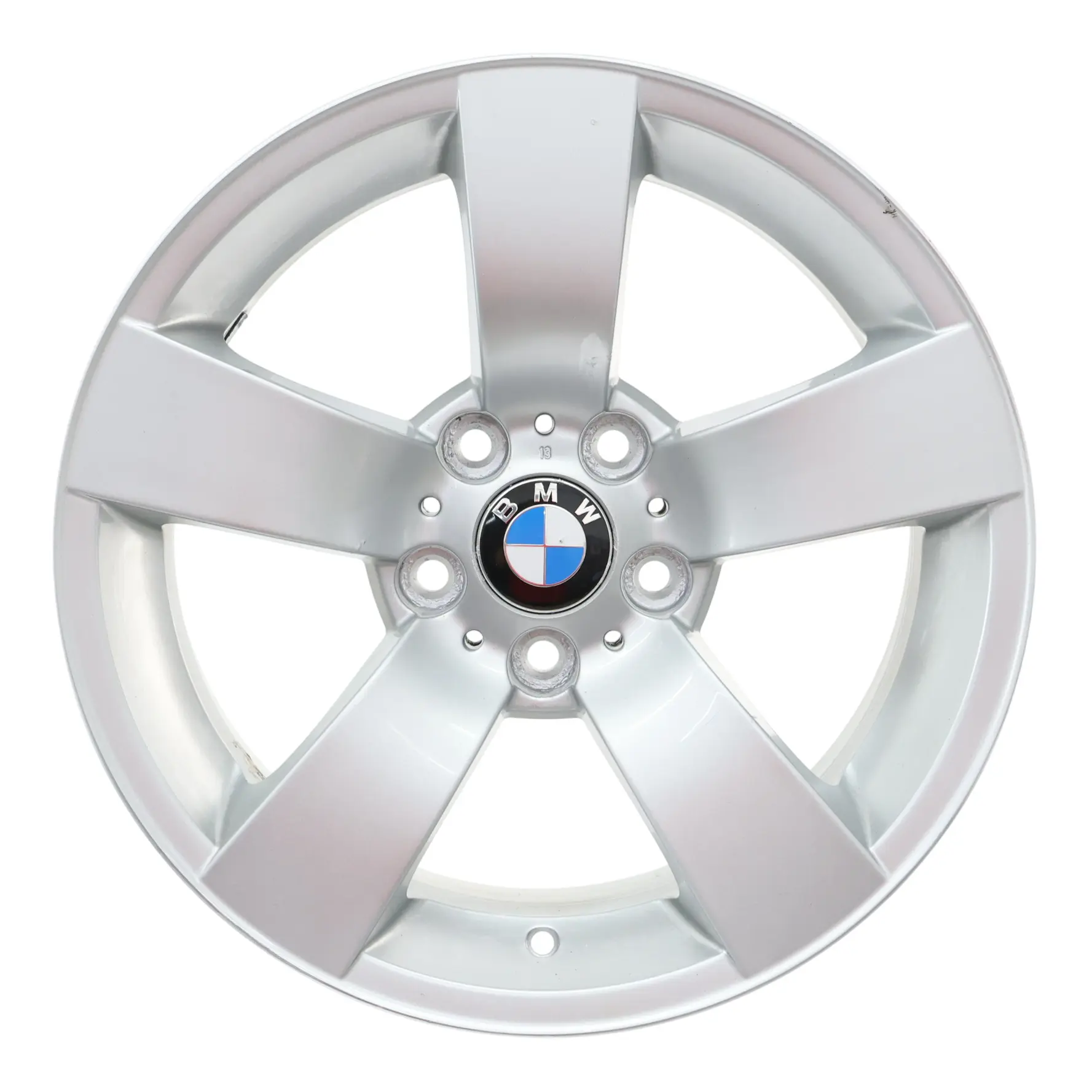 Cerchio In Lega BMW E60 E61 Da 17" Con Raggi A Stella - 122 ET:20 8J 6760615
