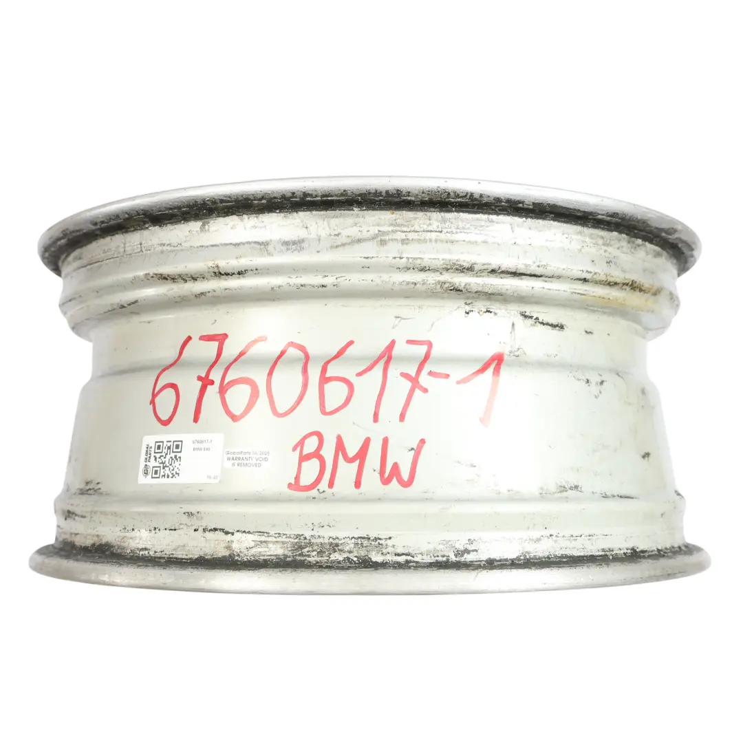 BMW E60 E61 Alloy Wheel Rim Silver 18" 8J ET:20 Star Spoke 124 - SKU 6760617-1 - Part number 6760617