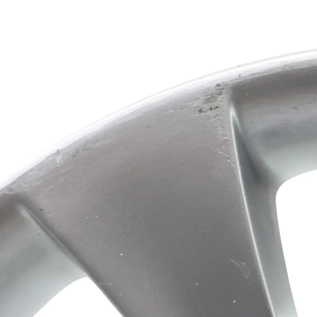 BMW Serie 5 E60 E61 Cerchio in lega argento 18" 8J ET:20 Star Spoke 124 - SKU 6760617-1 - Numero di parte 6760617