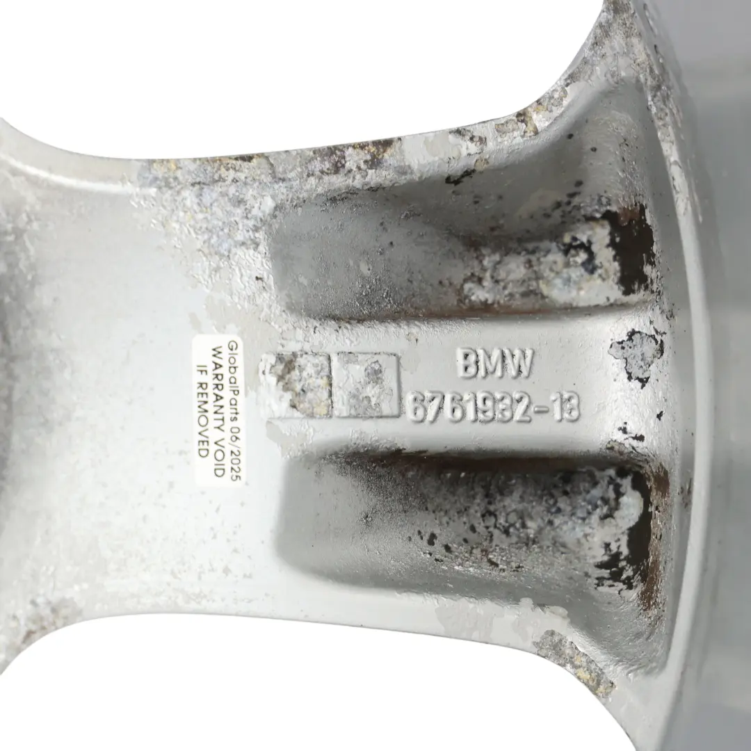 BMW X5 E53 Rear Silver Wheel Alloy Rim 19" 10J ET:45 Styling 132 - SKU 6761932-2 - Part number 6761932