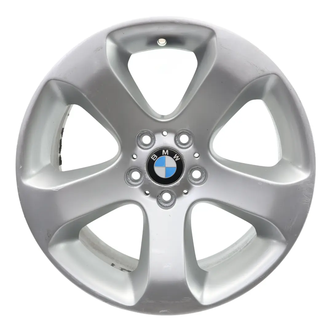 Alloy Rim 19" Star Spoke 132 10J ET:45 to BMW X5 E53 Rear Silver Wheel with Part number 6761932 BMW X5 E53 Rear Silver Wheel Alloy Rim 19" Star Spoke 132 10J ET:45 - SKU 6761932-6 - Part number 6761932